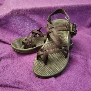 womens chaco sandal black 6 pre-owned